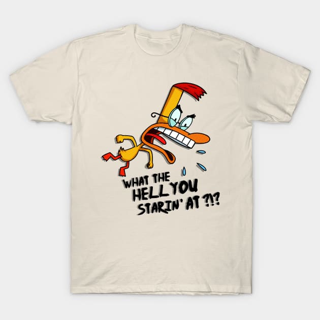 Duckman : What the hell are you staring at ?! T-Shirt by Gurinn